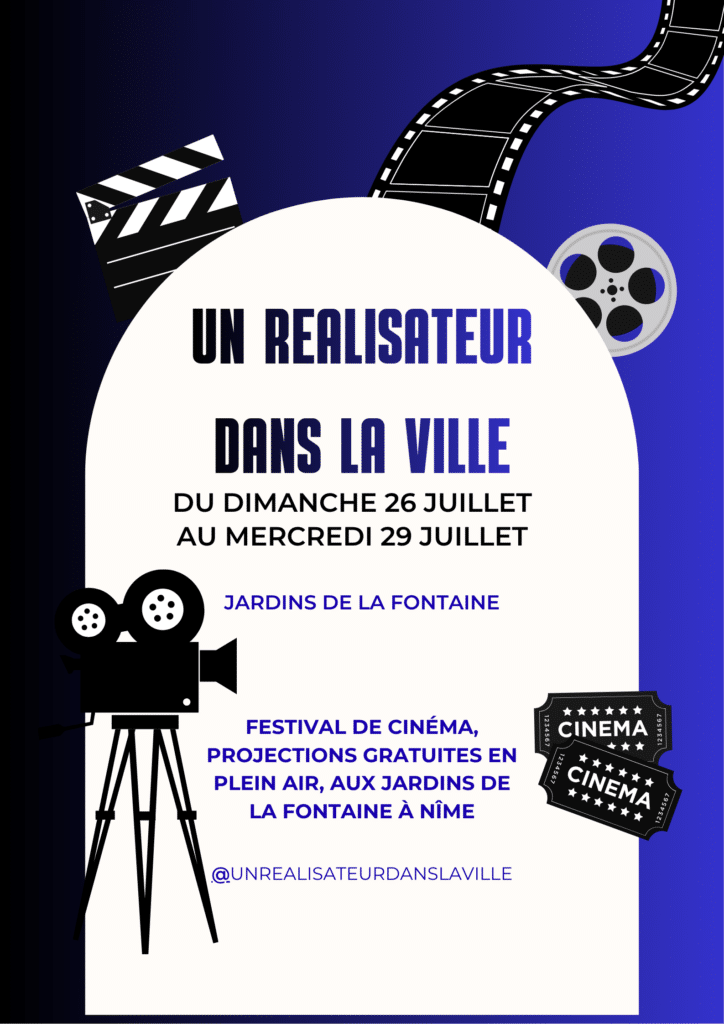 Affiche Festival Un réalisateur dans la ville